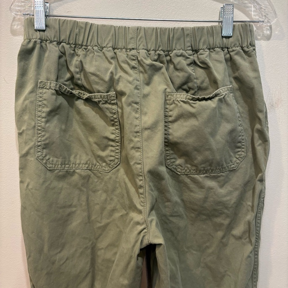 Free People Cadet Pull On Button Fly Capri Jogger Pants Women’s Size Medium - Picture 8 of 12